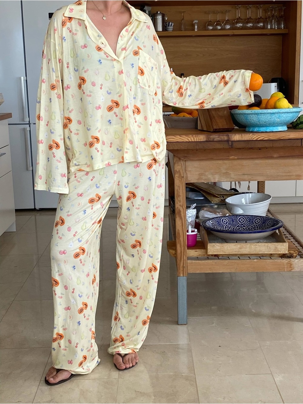 Djerf Avenue Go Slow Pants - Fruit (S)